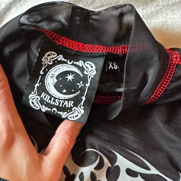 Killstar mesh shirt - XS - Picture 3 of 4